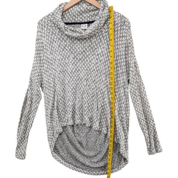Anthropologie Akemi Kin Sweater Womens Grey Cowl Neck Long Sleeve Pullover Sz XS - Picture 4 of 7